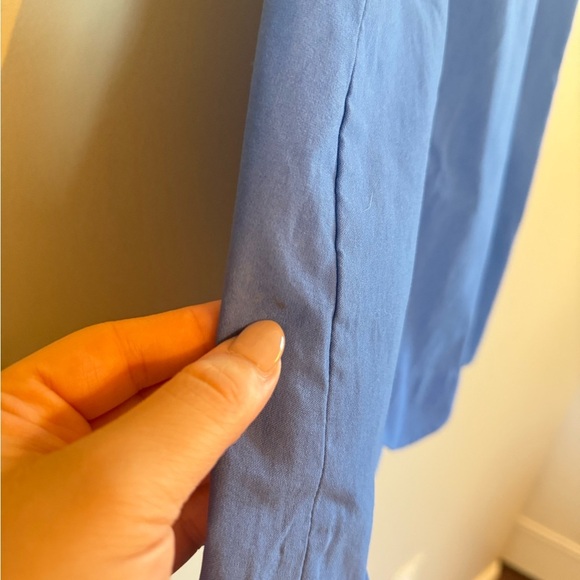 J‎ McLaughlin • Knee Length Scallop Skirt Stretchy Blue Sz 4 Tennis Pickleball - Picture 7 of 10